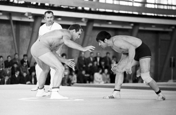 Соревнования по борьбе на Универсиаде 1973 года в Москве