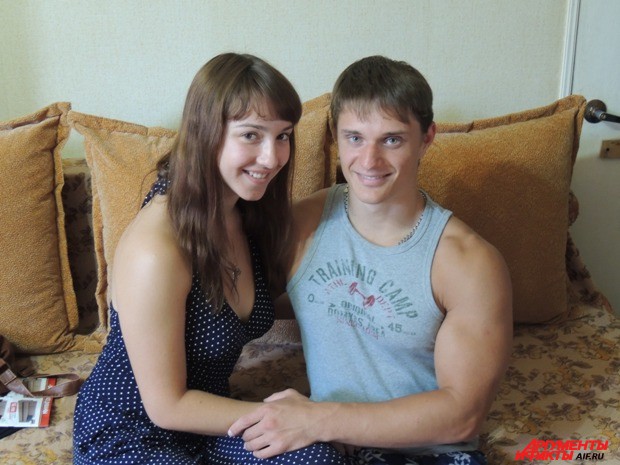 Владимир со своей девушкой Марией